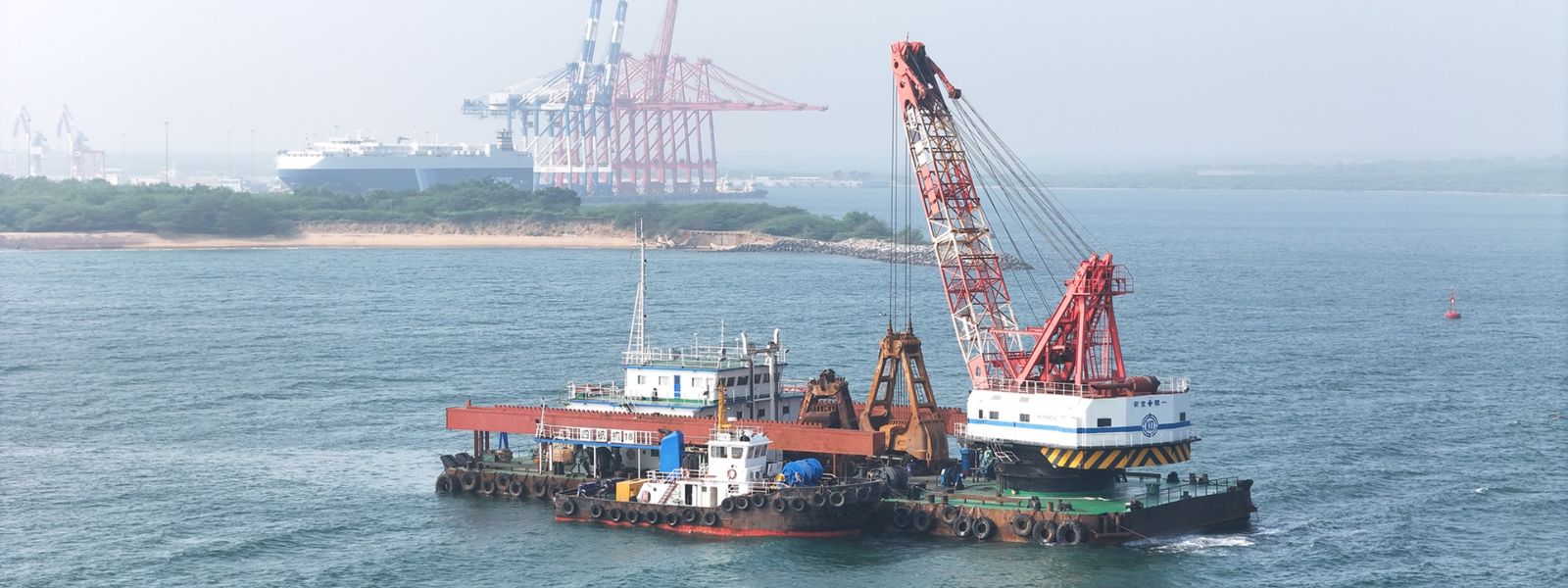 Dredging at H'tota Port to Restore Harbor Depth